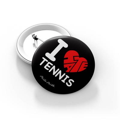Авторские значки "Загар теннисиста"